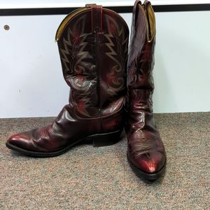 Dan Post Blood Red Boots 11D